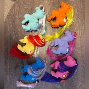 - My Little Pony G1 custom - mountain girl lot - Custom made by Sunshine